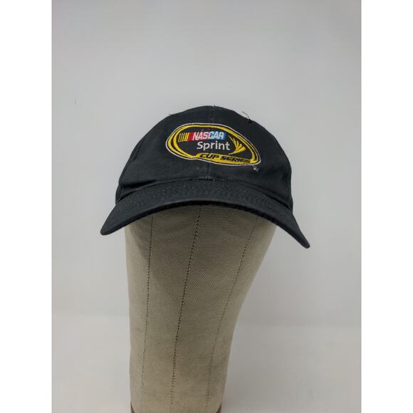 NASCAR Sprint Cup Series 2008 Snapback Hat OSFA KC Cap Embroidered Logo Black - Picture 2 of 10